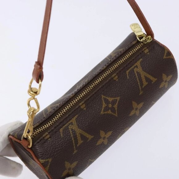 LOUIS VUITTON Monogram Papillon Pouch LV Auth BA4883 - Picture 7 of 16